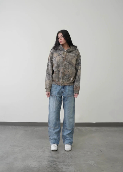 Urban Camo Retro Hoodie